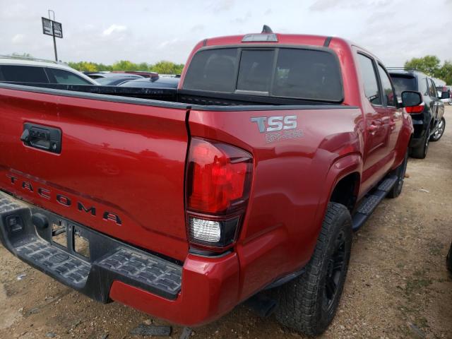 3TYAX5GN2NT057646 - 2022 TOYOTA TACOMA DOUBLE CAB RED photo 3