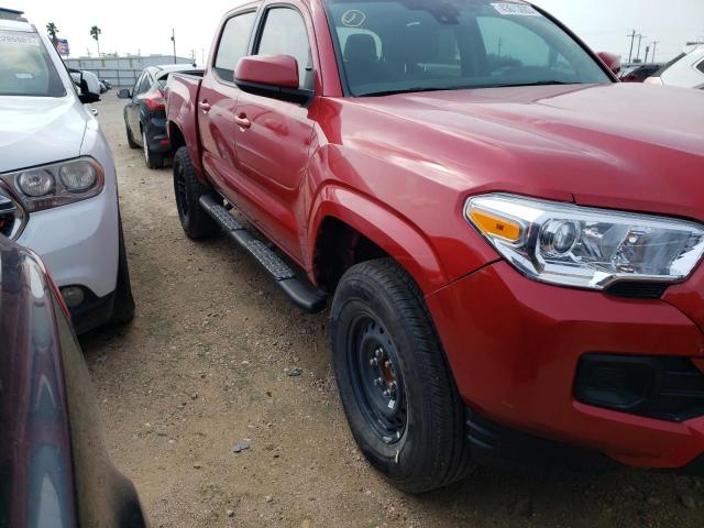 3TYAX5GN2NT057646 - 2022 TOYOTA TACOMA DOUBLE CAB RED photo 4