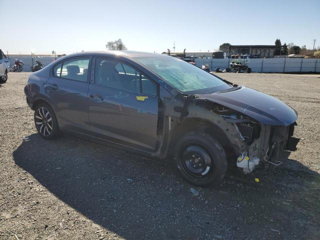 19XFB2F92EE249338 - 2014 HONDA CIVIC EXL CHARCOAL photo 4