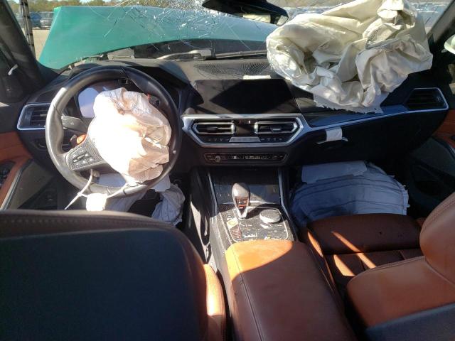 WBS33AY04MFL25664 - 2021 BMW M3 COMPETITION მწვანე ფოტო 8