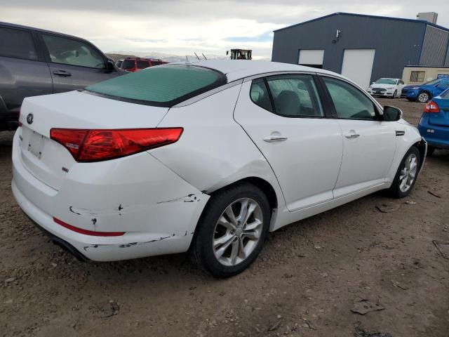 5XXGM4A74DG163082 - 2013 KIA OPTIMA LX WHITE photo 3