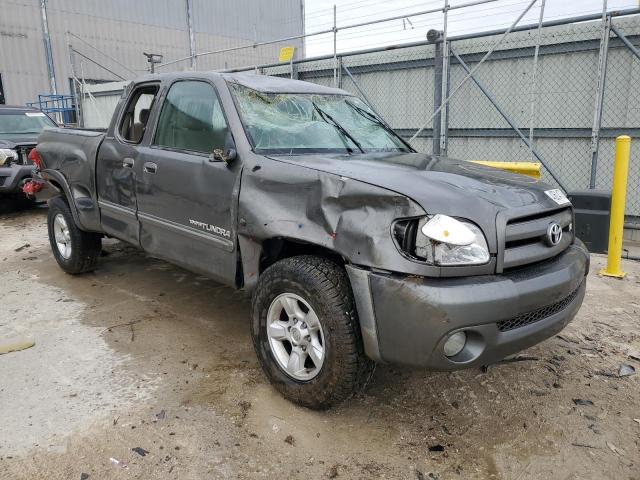 5TBBT481X6S481085 - 2006 TOYOTA TUNDRA ACCESS CAB LIMITED GRAY photo 4