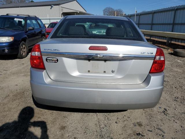 1G1ZT53806F202087 - 2006 CHEVROLET MALIBU LT SILVER photo 6