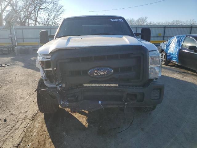 1FT7W2B61EEB83395 - 2014 FORD F250 SUPER DUTY WHITE photo 5