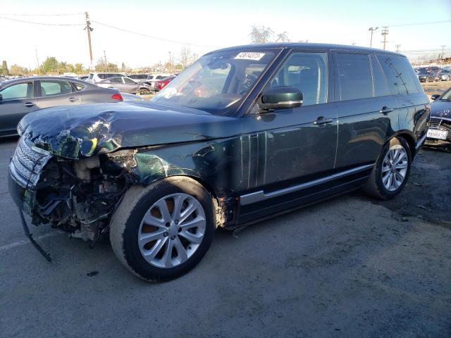 SALGS2FV8HA355892 - 2017 LAND ROVER RANGE ROVE HSE GREEN photo 1