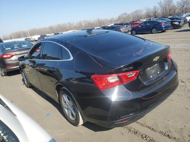 1G1ZB5ST1KF218950 - 2019 CHEVROLET MALIBU LS BLACK photo 2