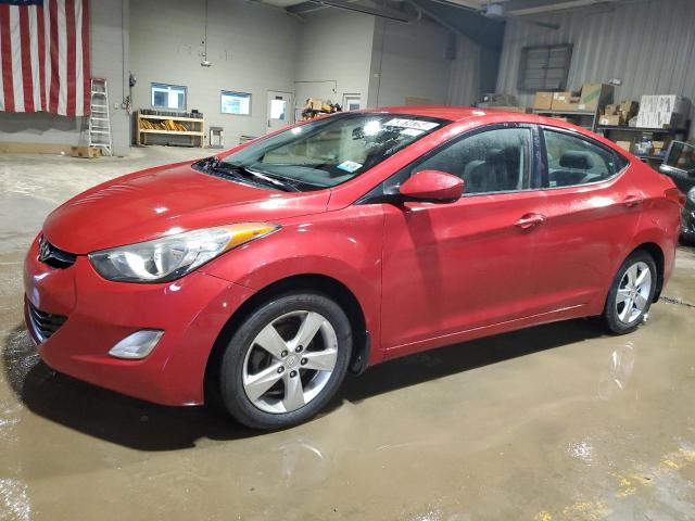 KMHDH4AE7DU954881 - 2013 HYUNDAI ELANTRA GLS RED photo 1