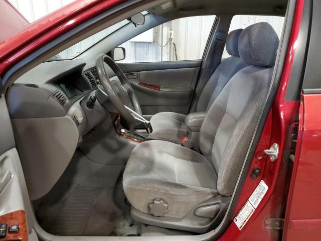 2T1BR32E84C286314 - 2004 TOYOTA COROLLA CE RED photo 7