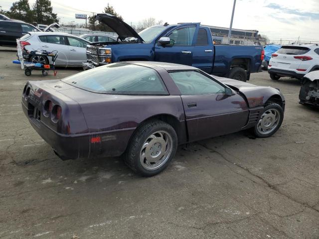 1G1YY23P3P5102916 - 1993 CHEVROLET CORVETTE PURPLE photo 3