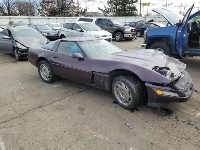 1G1YY23P3P5102916 - 1993 CHEVROLET CORVETTE PURPLE photo 4