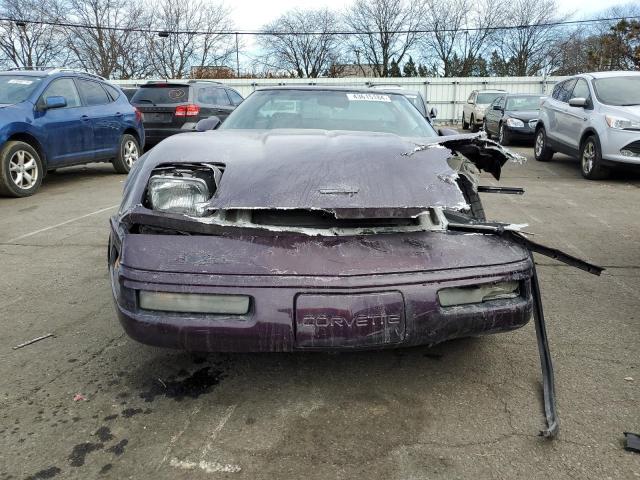 1G1YY23P3P5102916 - 1993 CHEVROLET CORVETTE PURPLE photo 5