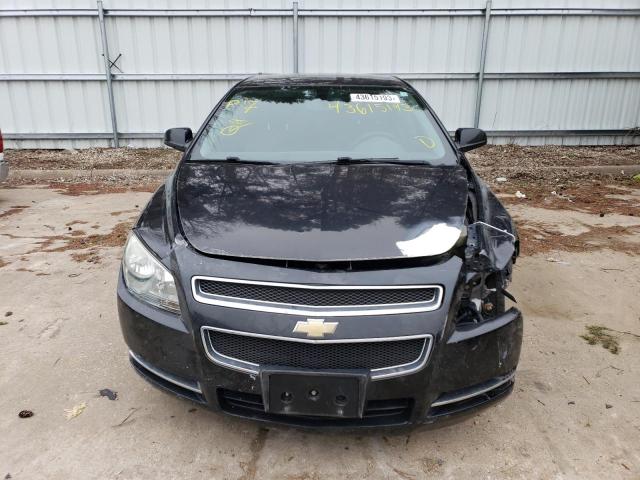 1G1ZC5E01CF354334 - 2012 CHEVROLET MALIBU 1LT BLACK photo 5