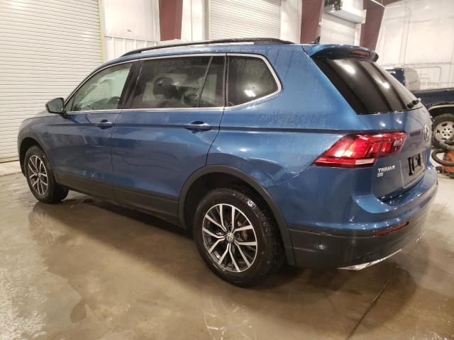 3VV2B7AX7KM010789 - 2019 VOLKSWAGEN TIGUAN SE BLUE photo 2