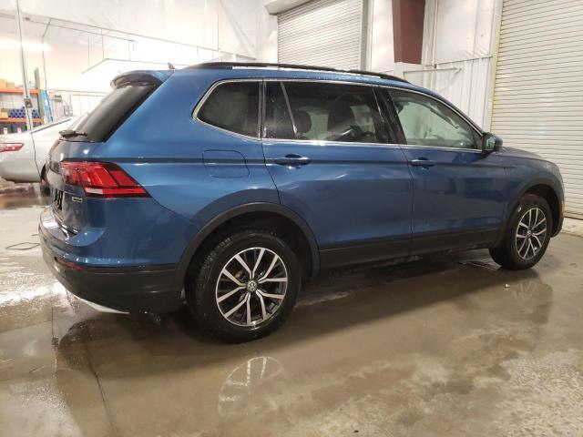 3VV2B7AX7KM010789 - 2019 VOLKSWAGEN TIGUAN SE BLUE photo 3