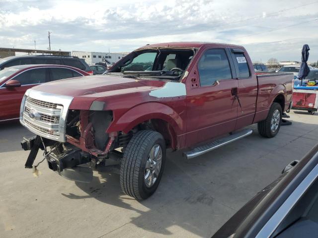 1FTFX1CF1DKG45410 - 2013 FORD F150 SUPER CAB RED photo 1