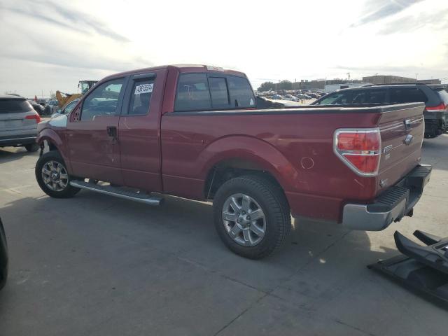 1FTFX1CF1DKG45410 - 2013 FORD F150 SUPER CAB RED photo 2