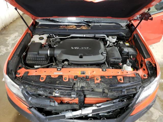 1GCGTEEN9K1146983 - 2019 CHEVROLET COLORADO ZR2 ORANGE photo 11