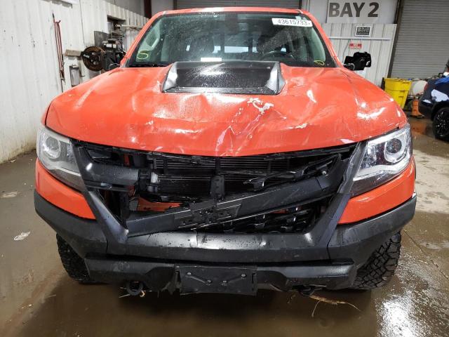 1GCGTEEN9K1146983 - 2019 CHEVROLET COLORADO ZR2 ORANGE photo 5