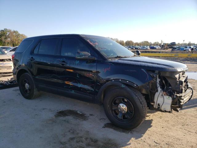 1FM5K8AR2JGA37163 - 2018 FORD EXPLORER POLICE INTERCEPTOR Սև լուսանկար 4
