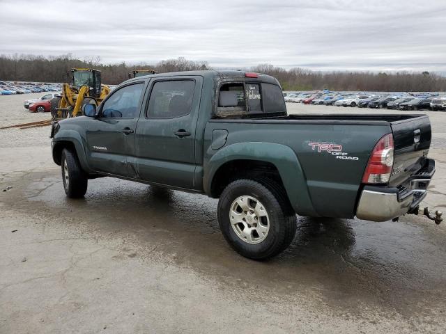5TEJU4GN5AZ687012 - 2010 TOYOTA TACOMA DOUBLE CAB PRERUNNER GREEN photo 2
