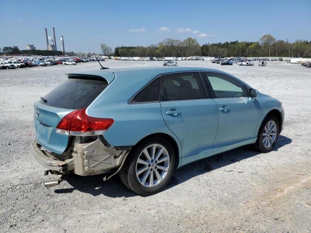 4T3ZA3BB9AU021768 - 2010 TOYOTA VENZA TURQUOISE photo 3