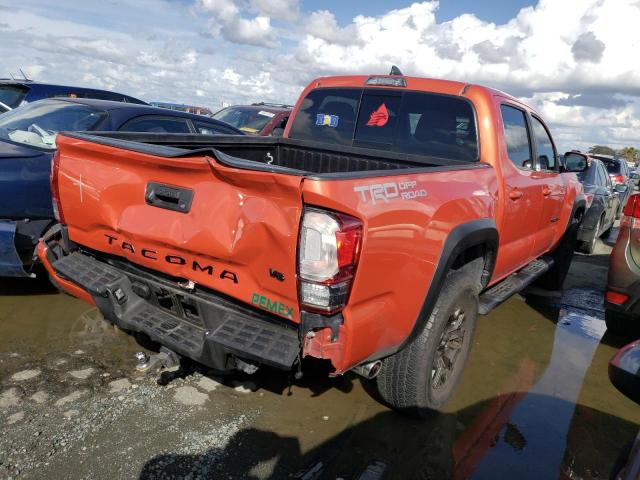 3TMAZ5CN2HM039700 - 2017 TOYOTA TACOMA DOUBLE CAB 橙色 照片 3