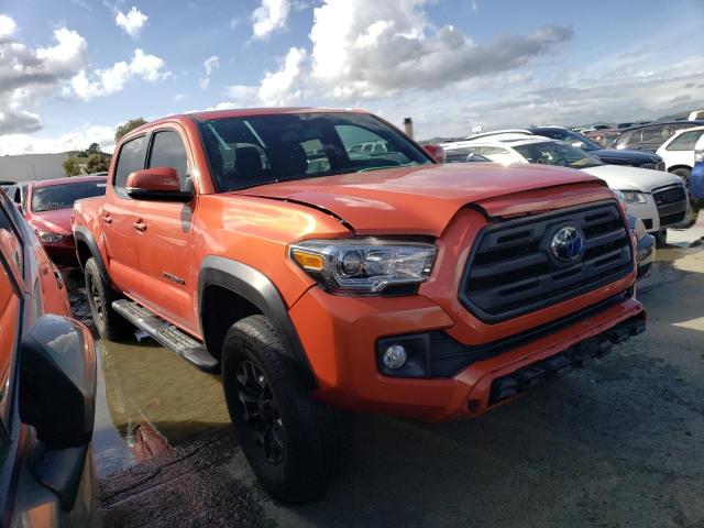 3TMAZ5CN2HM039700 - 2017 TOYOTA TACOMA DOUBLE CAB 橙色 照片 4