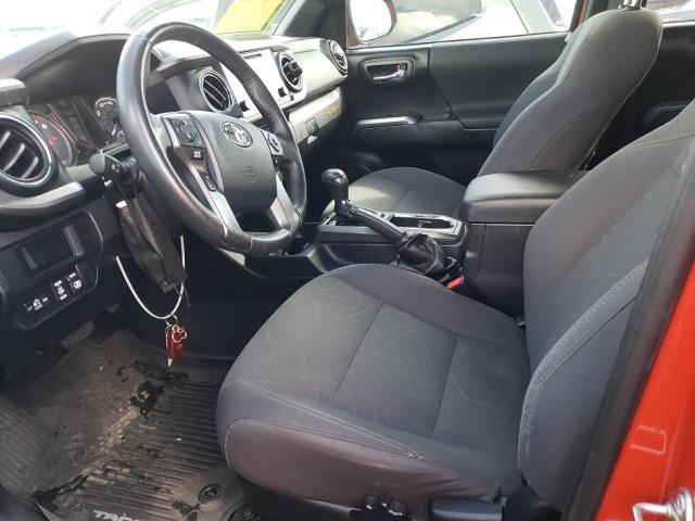 3TMAZ5CN2HM039700 - 2017 TOYOTA TACOMA DOUBLE CAB 橙色 照片 7