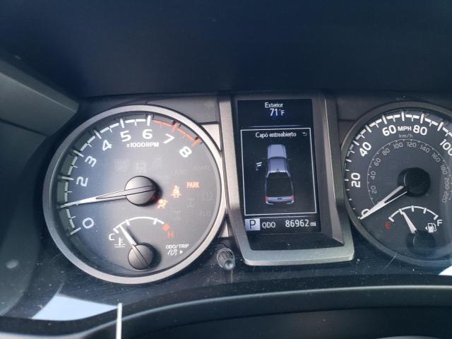 3TMAZ5CN2HM039700 - 2017 TOYOTA TACOMA DOUBLE CAB 橙色 照片 9