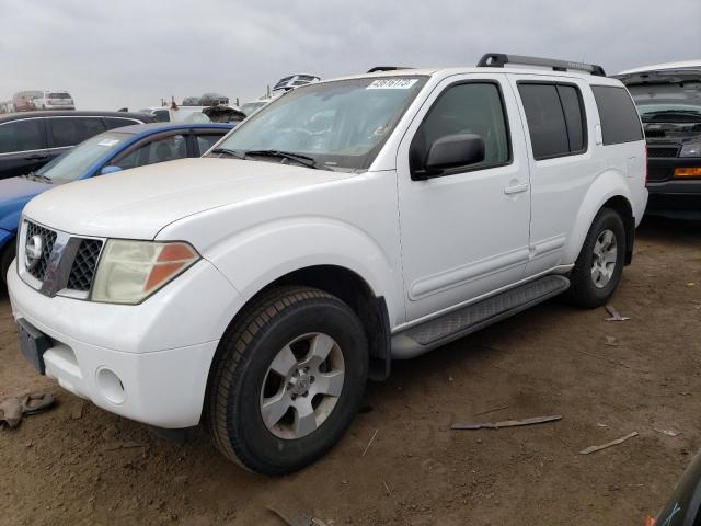 5N1AR18W35C769358 - 2005 NISSAN PATHFINDER LE 白色 照片 1