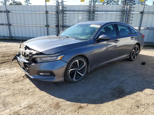 1HGCV1F30JA135191 - 2018 HONDA ACCORD SPORT CHARCOAL photo 1