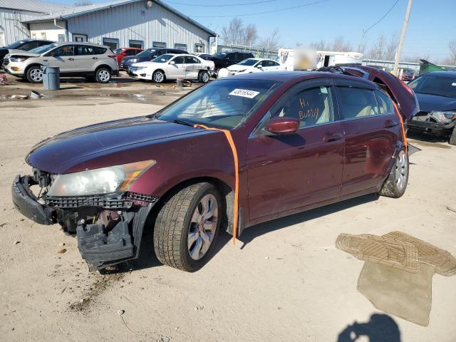 1HGCP26818A006558 - 2008 HONDA ACCORD EXL MAROON photo 1