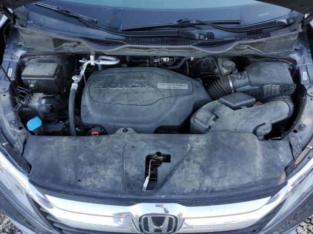 5FNRL6H79JB011603 - 2018 HONDA ODYSSEY EXL GRAY photo 12