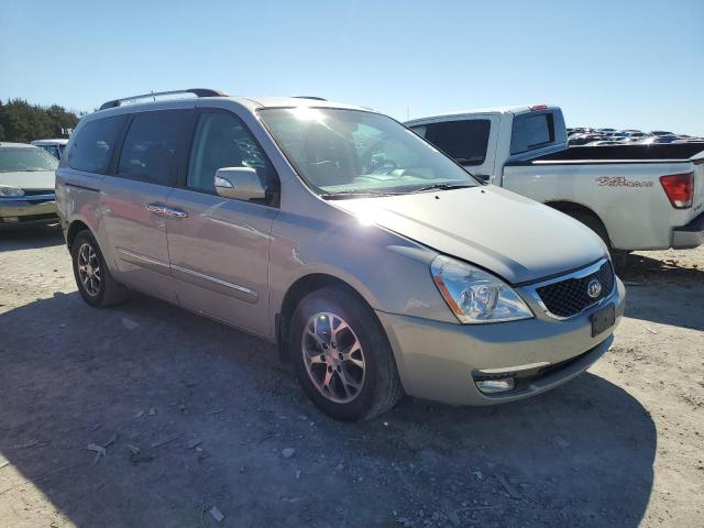 KNDMH4C78E6559259 - 2014 KIA SEDONA EX SILVER photo 4