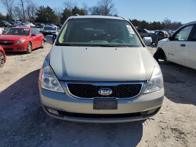 KNDMH4C78E6559259 - 2014 KIA SEDONA EX SILVER photo 5