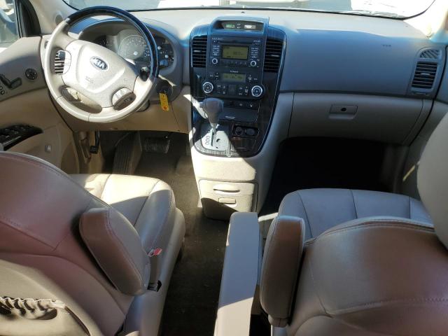 KNDMH4C78E6559259 - 2014 KIA SEDONA EX SILVER photo 8