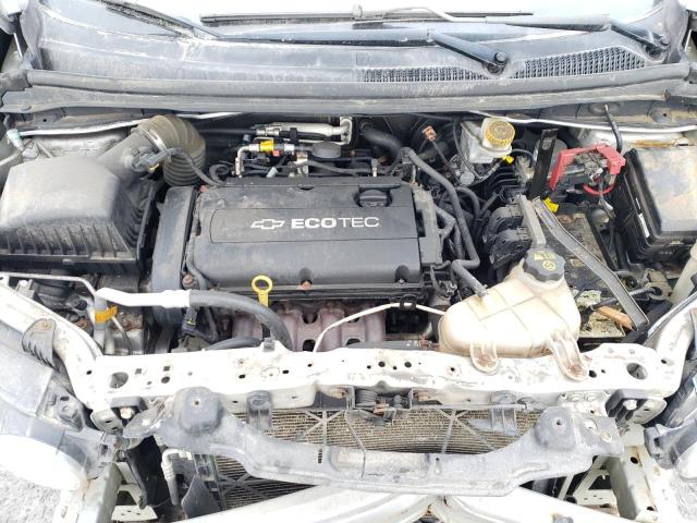 1G1JA6EH5C4111815 - 2012 CHEVROLET SONIC LS Gümüş foto 11