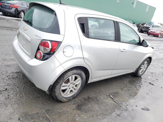 1G1JA6EH5C4111815 - 2012 CHEVROLET SONIC LS Gümüş foto 3