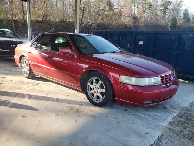 1G6KY54923U192982 - 2003 CADILLAC SEVILLE STS BURGUNDY photo 4