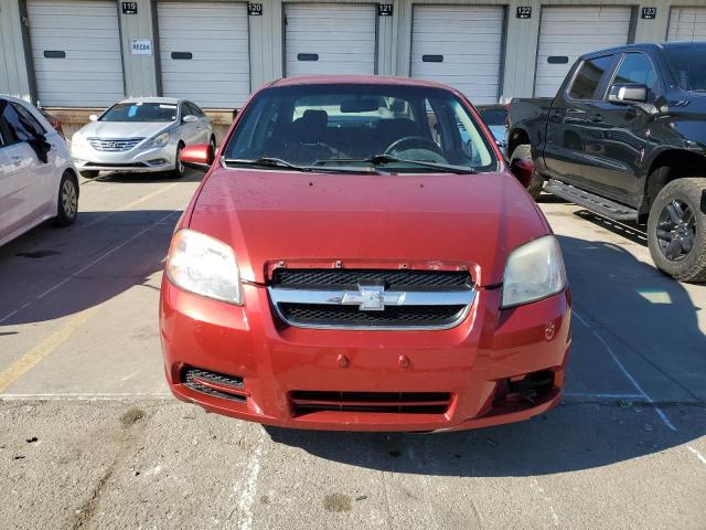 KL1TD56628B052019 - 2008 CHEVROLET AVEO BASE RED photo 5