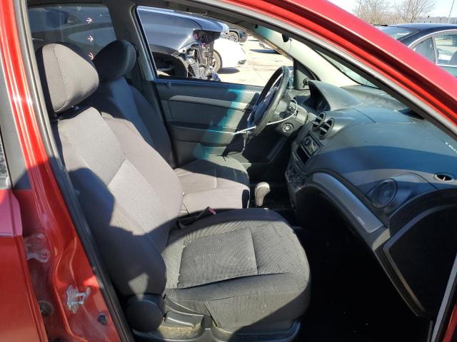 KL1TD56628B052019 - 2008 CHEVROLET AVEO BASE RED photo 7
