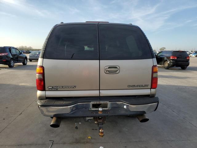 3GNGC26U01G180385 - 2001 CHEVROLET SUBURBAN C2500 SILVER photo 6