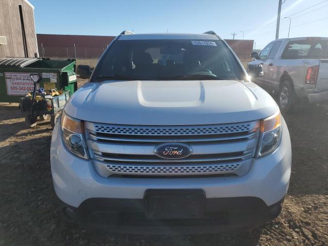 1FM5K8D86FGA84805 - 2015 FORD EXPLORER XLT WHITE photo 5