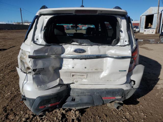 1FM5K8D86FGA84805 - 2015 FORD EXPLORER XLT WHITE photo 6