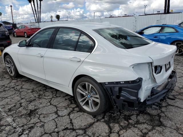 WBA8B9C56JEE82471 - 2018 BMW 330 I WHITE photo 2