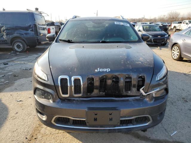 1C4PJMDB6FW763161 - 2015 JEEP CHEROKEE LIMITED GRAY photo 5