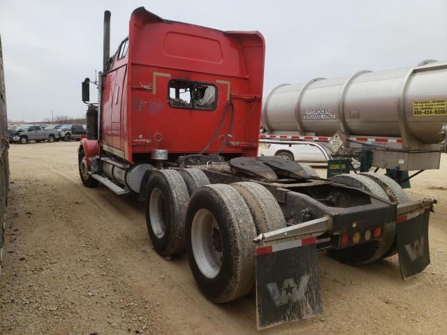 2WKEDDXJ2YK962313 - 2000 WESTERN STAR/AUTO CAR CONVENTION 4900E RED photo 3