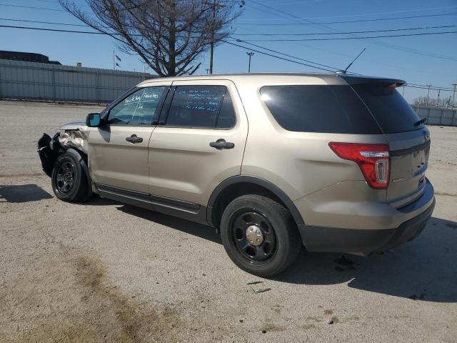 1FM5K8AR0FGC13957 - 2015 FORD EXPLORER POLICE INTERCEPTOR TAN photo 2