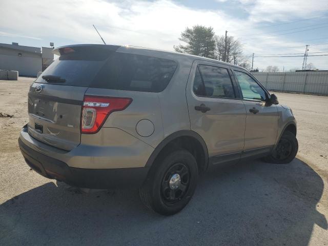 1FM5K8AR0FGC13957 - 2015 FORD EXPLORER POLICE INTERCEPTOR TAN photo 3