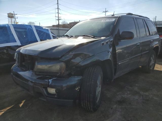 1GNDS13S142176460 - 2004 CHEVROLET TRAILBLAZE LS CHARCOAL photo 1